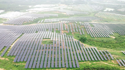 光耀世界丨賦能“大灣區”！晶澳科技n型組件助力中國能建350MW項目落地粵西